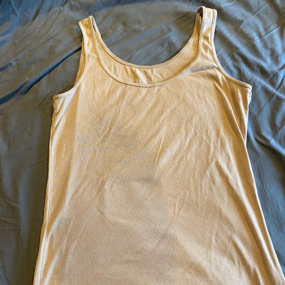 Sonoma Everyday Tank Tan Size Medium